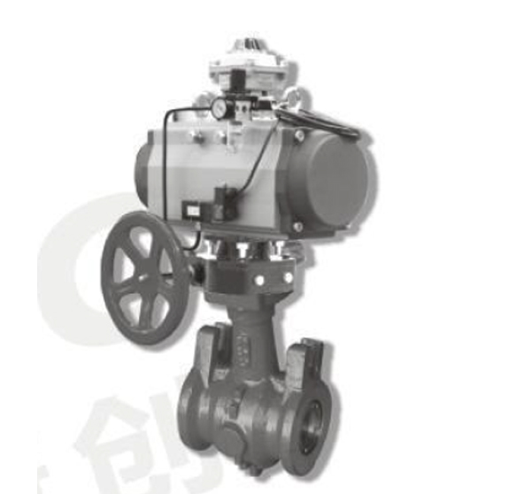 KC8200Q气动活塞式偏心旋转阀
